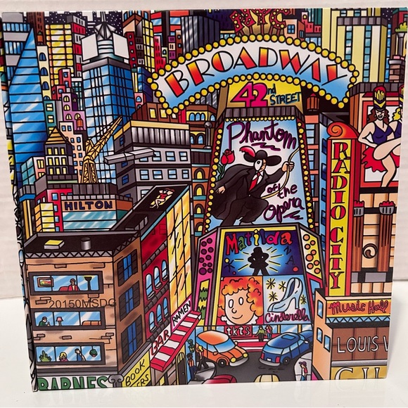 1000 pcs Browsing & Butterflies on 5th Ave Jigsaw Puzzles with magnetic snap box - Picture 9 of 12